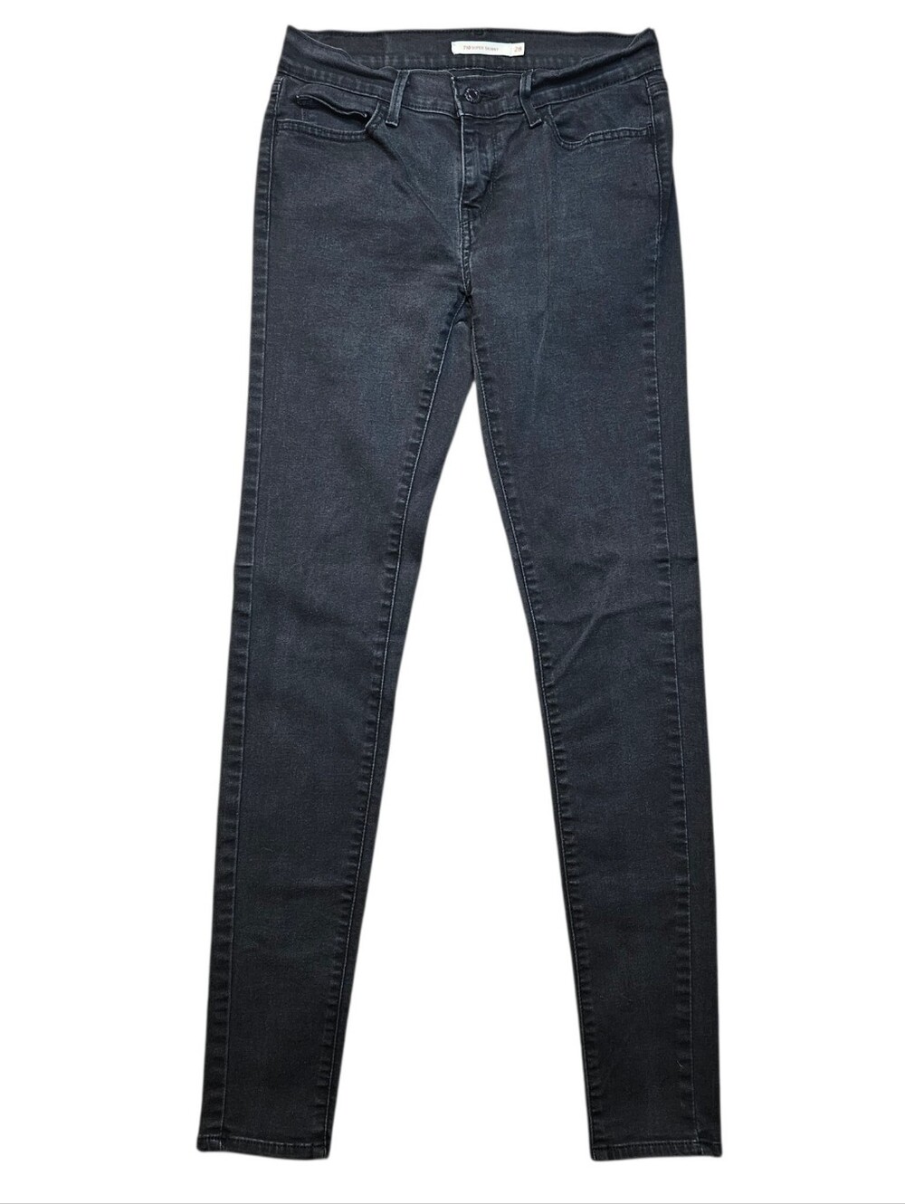 Levi's 710 28 Black Super Skinny Jeans
